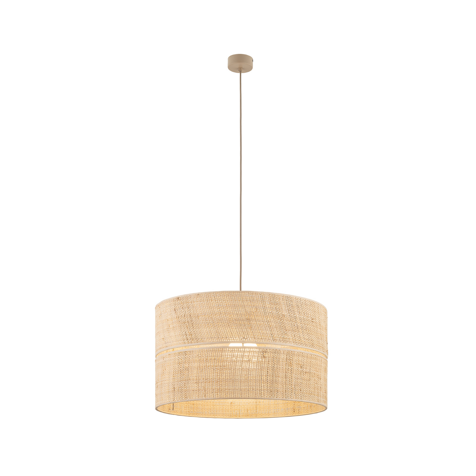 Calma lógó világítás, 1 izzó, bézs, raph, Ø 50 cm, E27 Calma lógó világítás, 1 izzó, bézs, raph, Ø 50 cm, E27