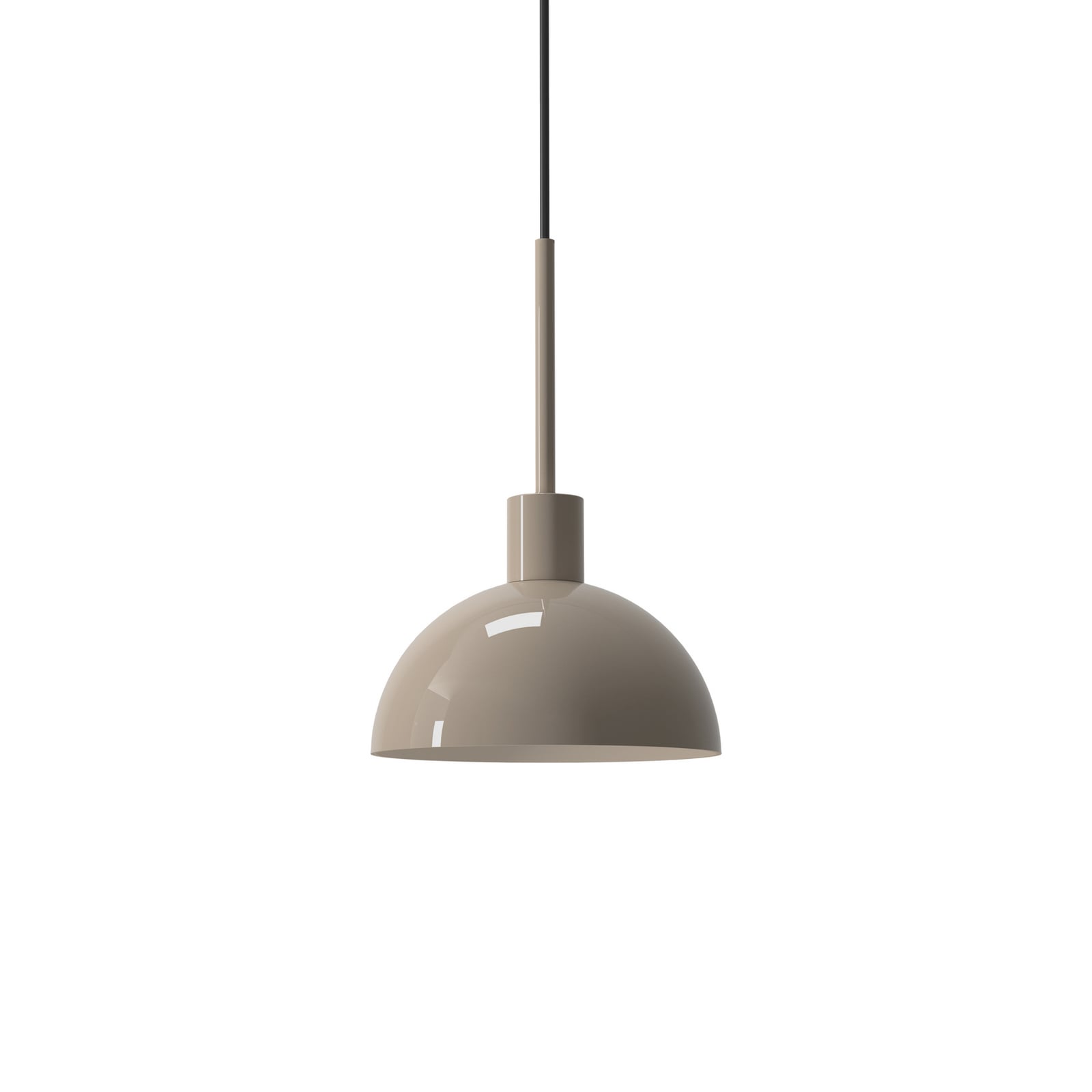 Suspension Vienda, grise, Ø 20 cm, métal, GU10 - Herstal