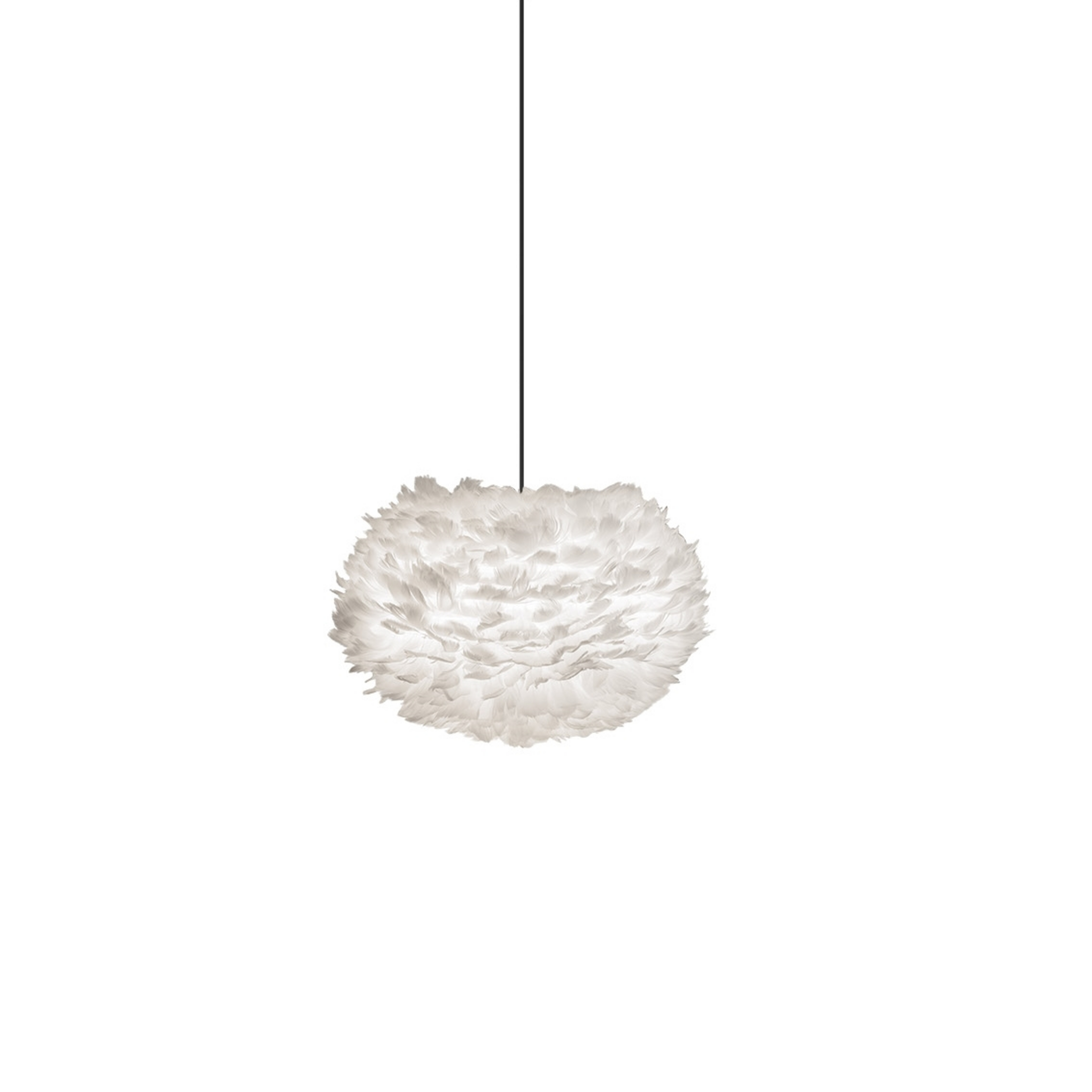 Eos Pendant Medium White/Black - UMAGE