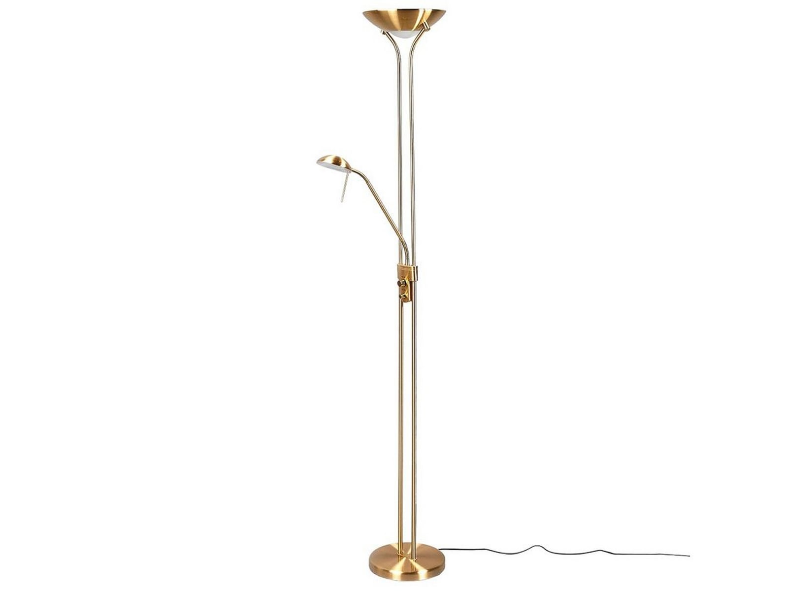 Lindby LED leeslampje Josefin, messing, leeslampje, dimbaar Lindby LED leeslampje Josefin, messing, leeslampje, dimbaar