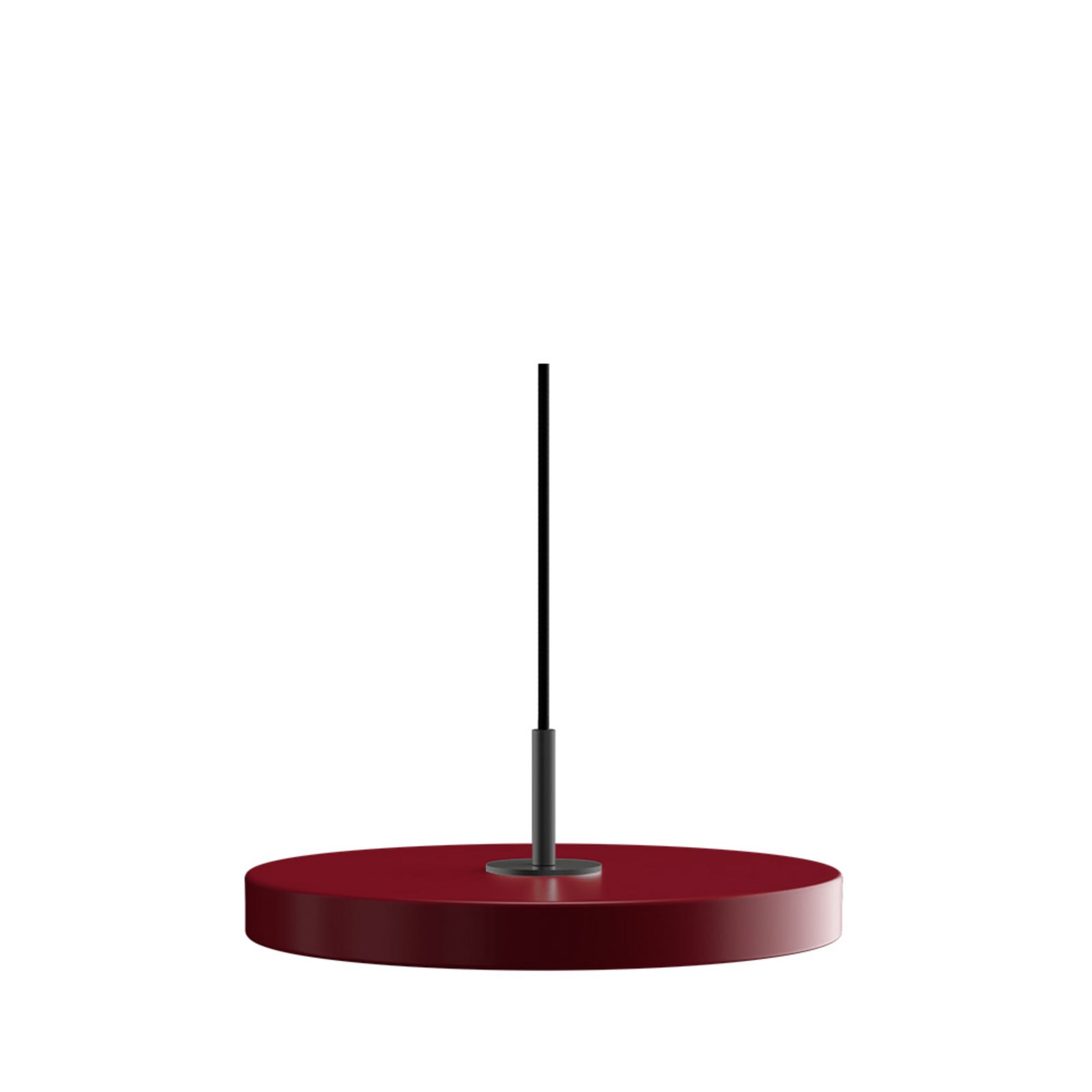 Asteria Plus Pendel Mini Ruby Red/Black Top UMAGE - Stue - Metal billede