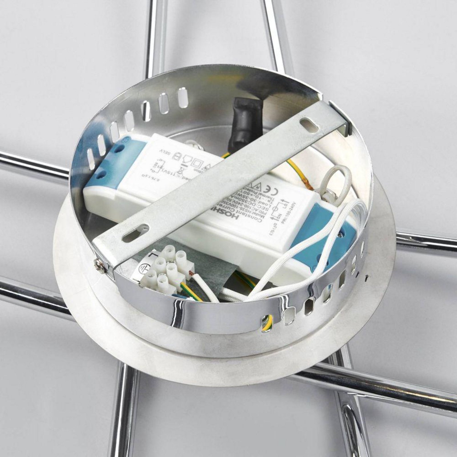 Yael Kattovalaisin Chrome/White - Lindby