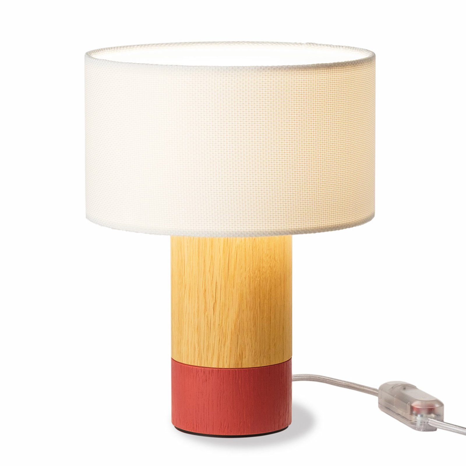 Klippa table lamp coral, alabaster trooper 31 cm