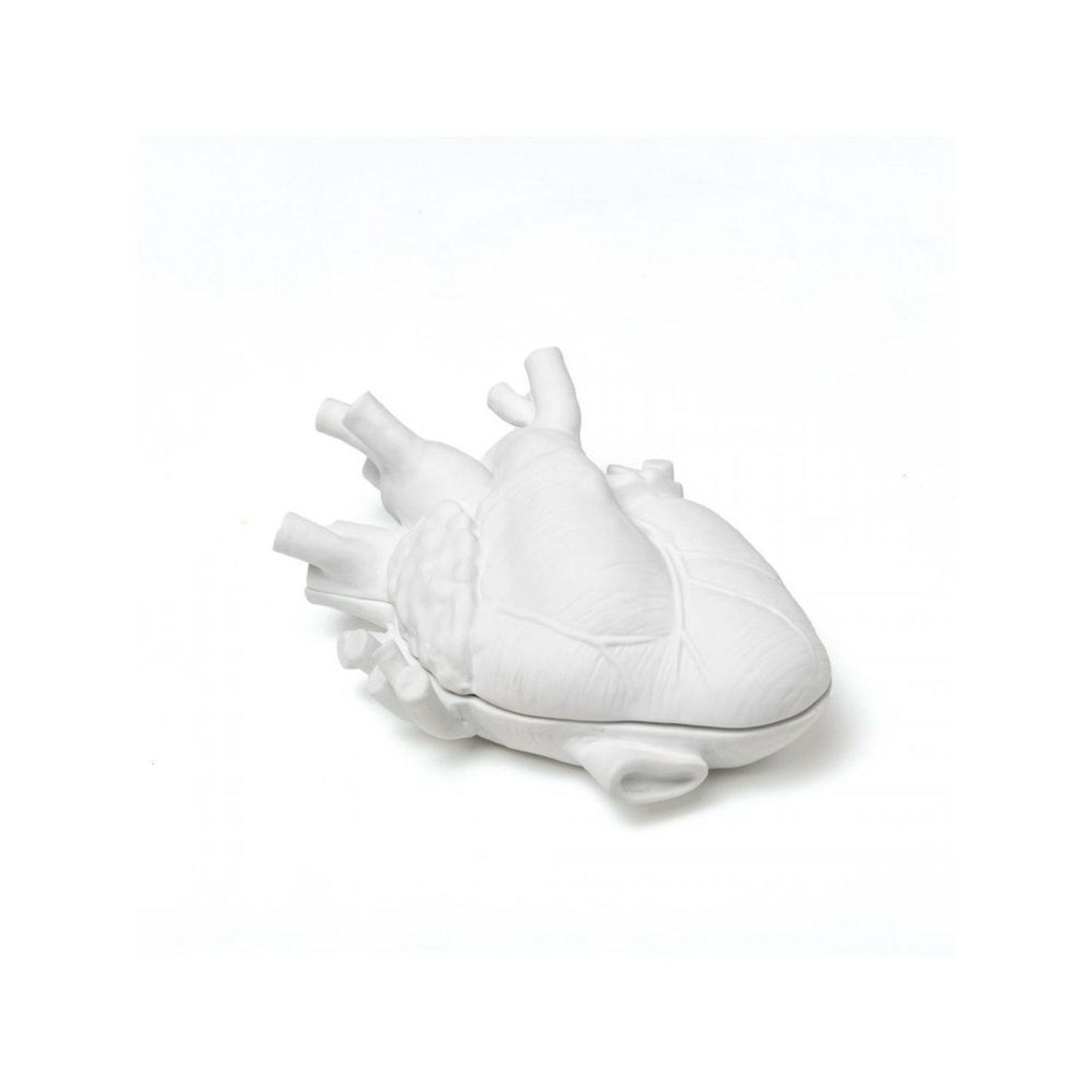 Porcelain Container With Heart "Love In A Box" - Seletti