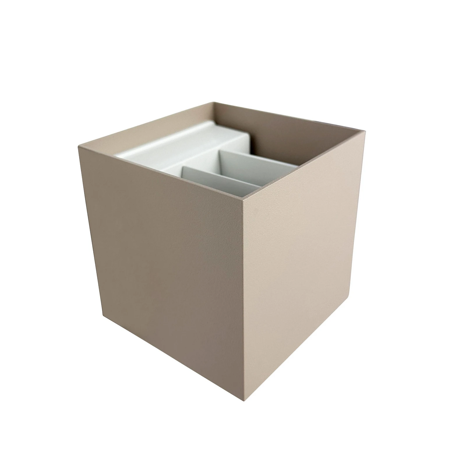 Dyberg Larsen LED fali lámpa Venus, bézs, szélesség 10 cm