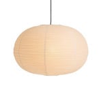 Paper Shade Ellipse Lampshade, Ø 70 cm, white - HAY