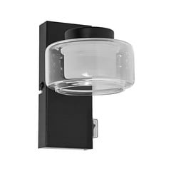 LEDVANCE Applique a LED Orbis Flame, a 1 luce, nero, IP44