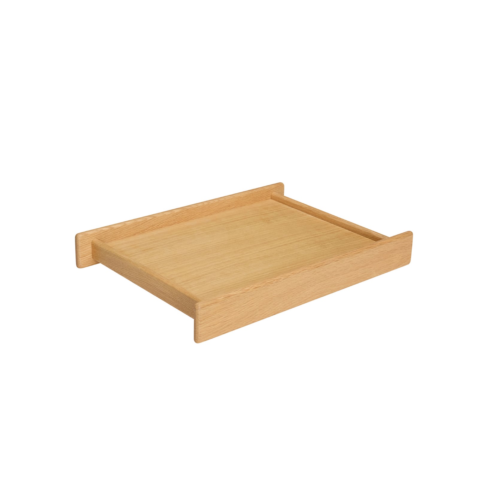 Vassoio Less in rovere chiaro, lunghezza 42 cm - Hübsch