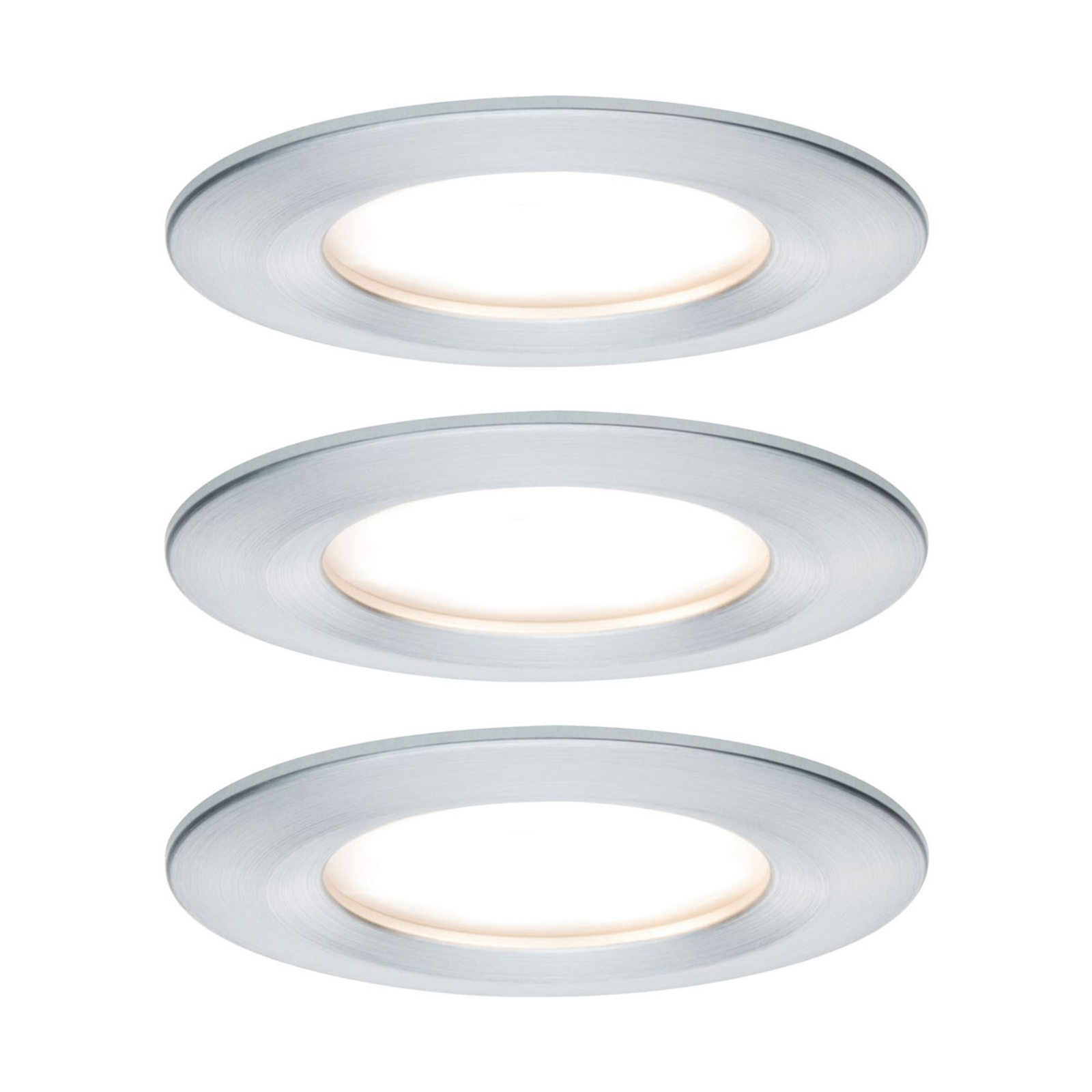 Paulmann LED-Einbauspot Nova Coin 3er rund 3-Step-dim