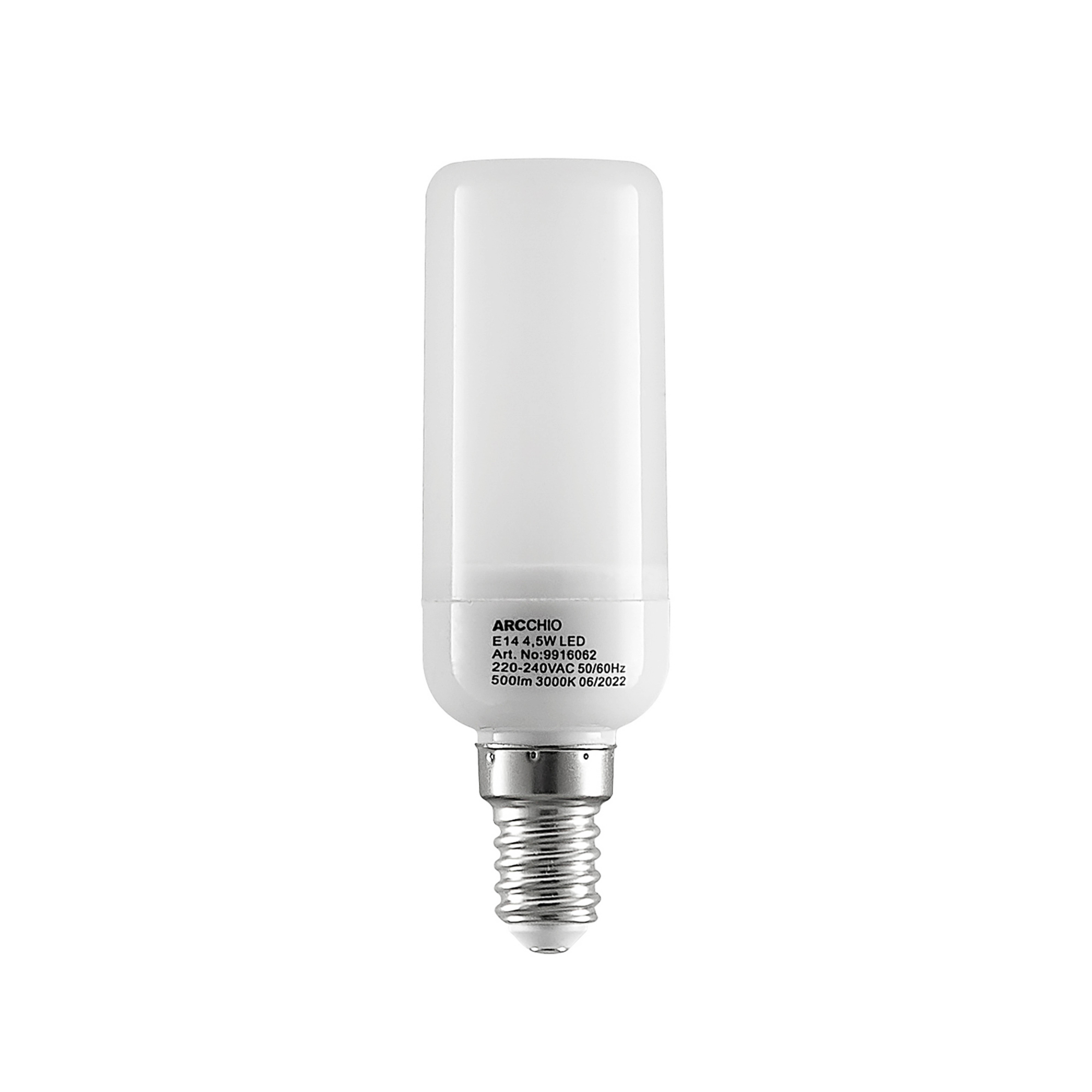 Arcchio bombilla LED, forma tubo E14 4,5W 3.000K