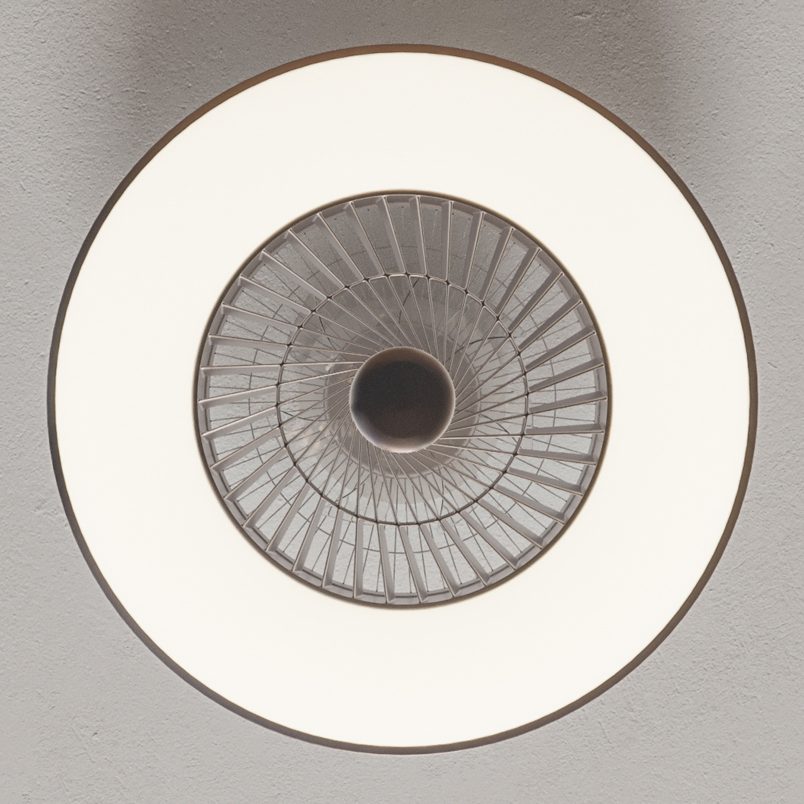 Starluna Orligo wentylator sufitowy LED, srebrny