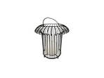 Basket Outdoor Lantern Black - DybergLarsen