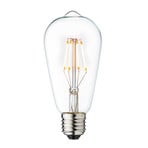 Vintage E27 LED 3,5W 2.200K, klar, dimmbar - Design By Us