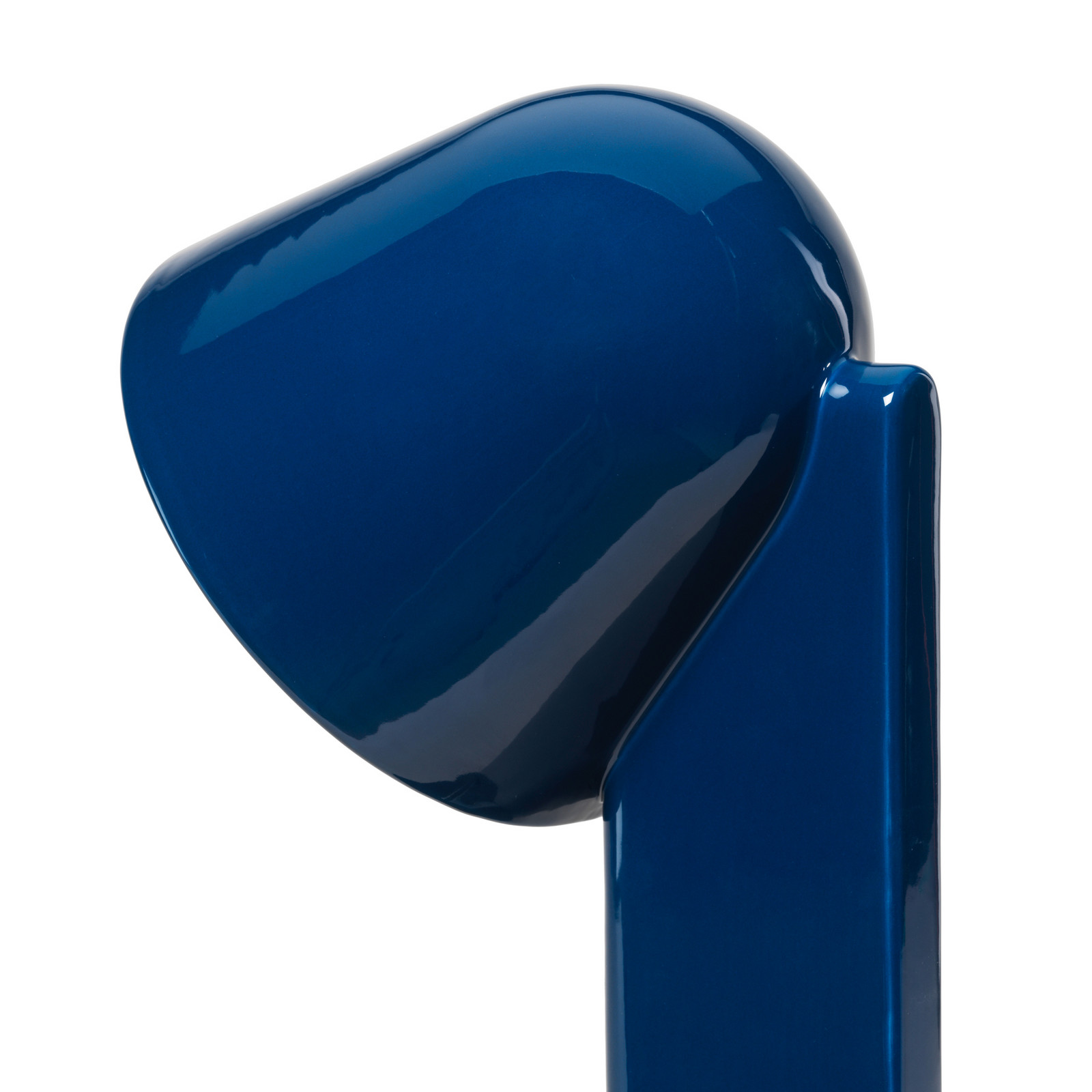 Lampa de masă FLOS Céramique Down albastră - Camera de zi / sufragerie - Design - Bleu marine - Ceramică