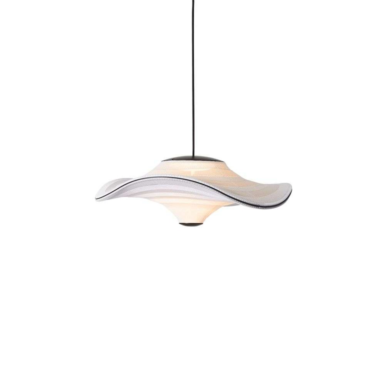 Flying Ø58 LED Lustră Pendul Ivory White - Made By Hand