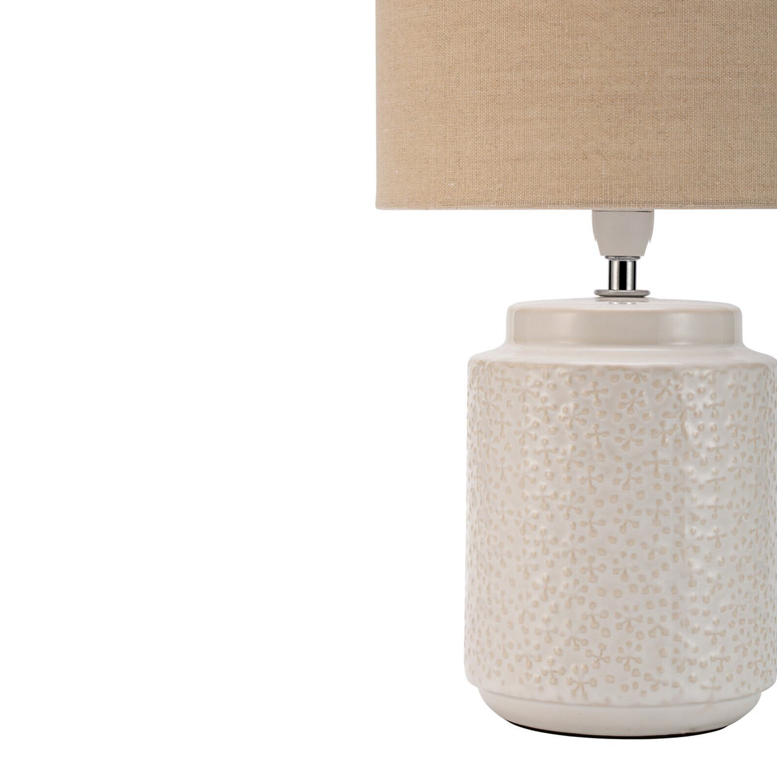 Pauleen Charming Bloom lámpara mesa pie cerámica
