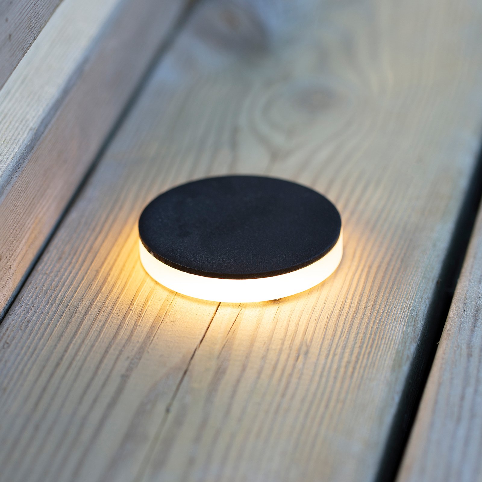 Garden 24 Decklight schwarz 3W seitlich Ø6cm - Markslöjd