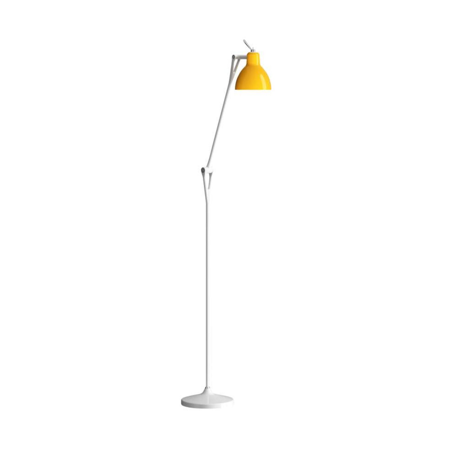 Luxy F1 Floor Lamp White/Yellow - Rotaliana