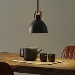 Eagle hanging light with metal shade Ø 22 cm black