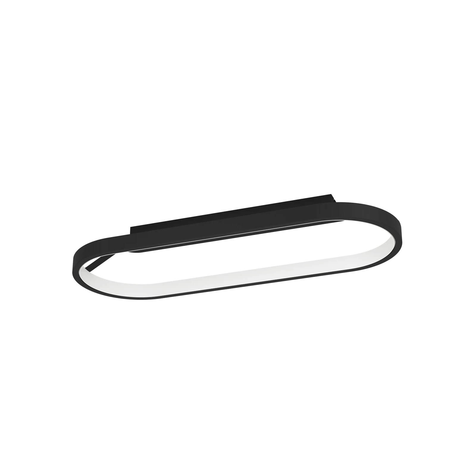 LED-taklampe Codriales i svart