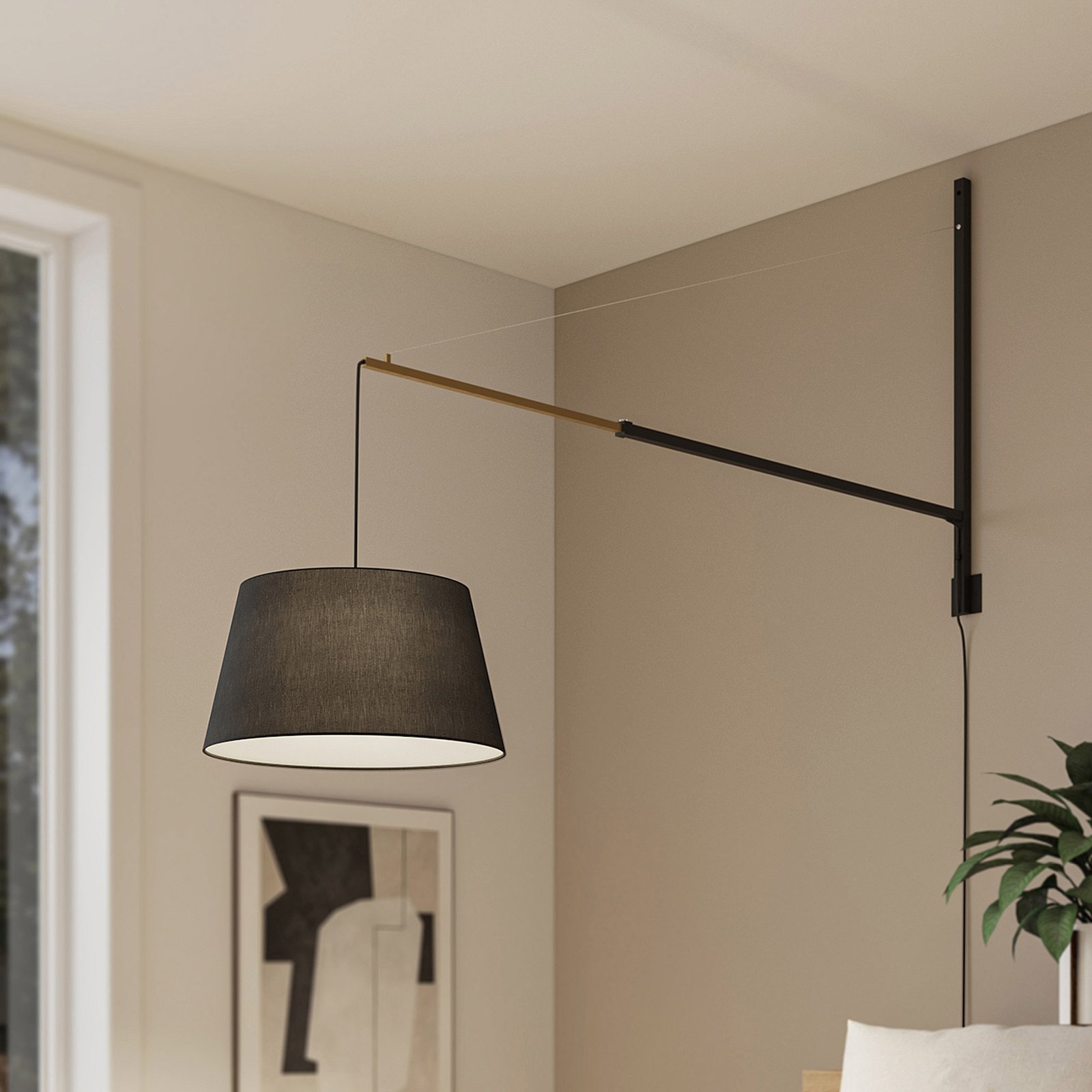 BelezaApplique Murale Black - Lucande