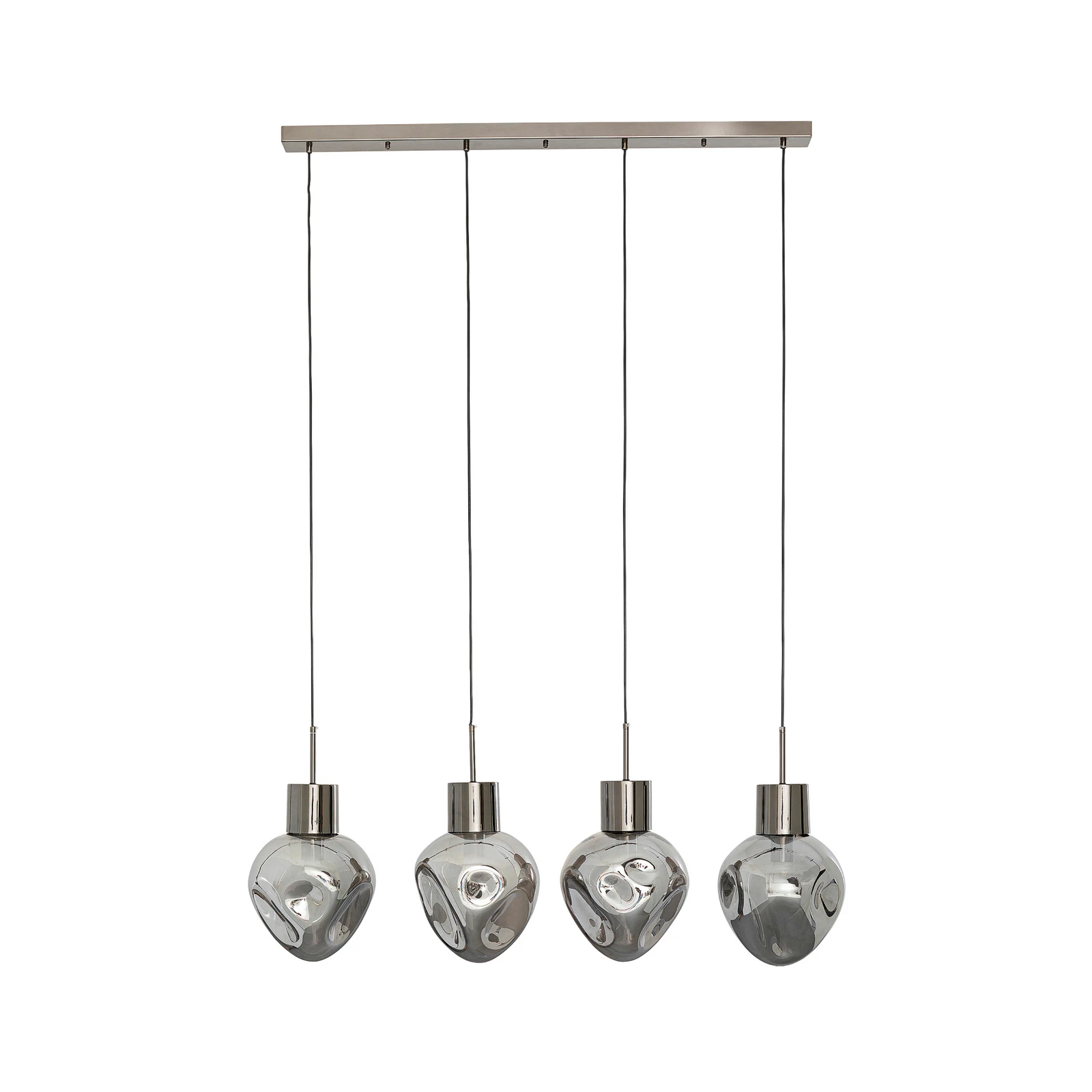 Suspension KARE Supernova, gris fumé, 110 cm, E27