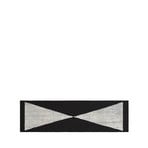 Wedge Teppich 70x250 Black - Tom Dixon