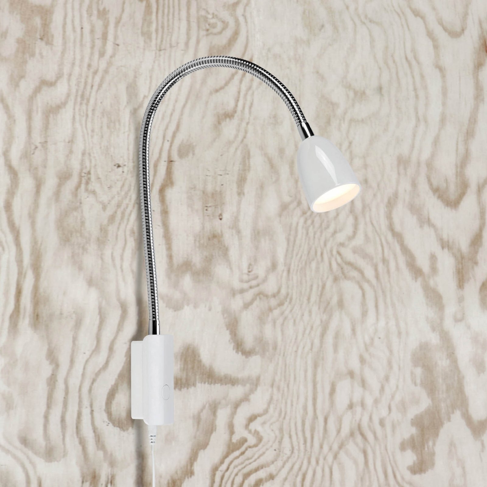Tulip LED Aplique de Pared White - Markslöjd