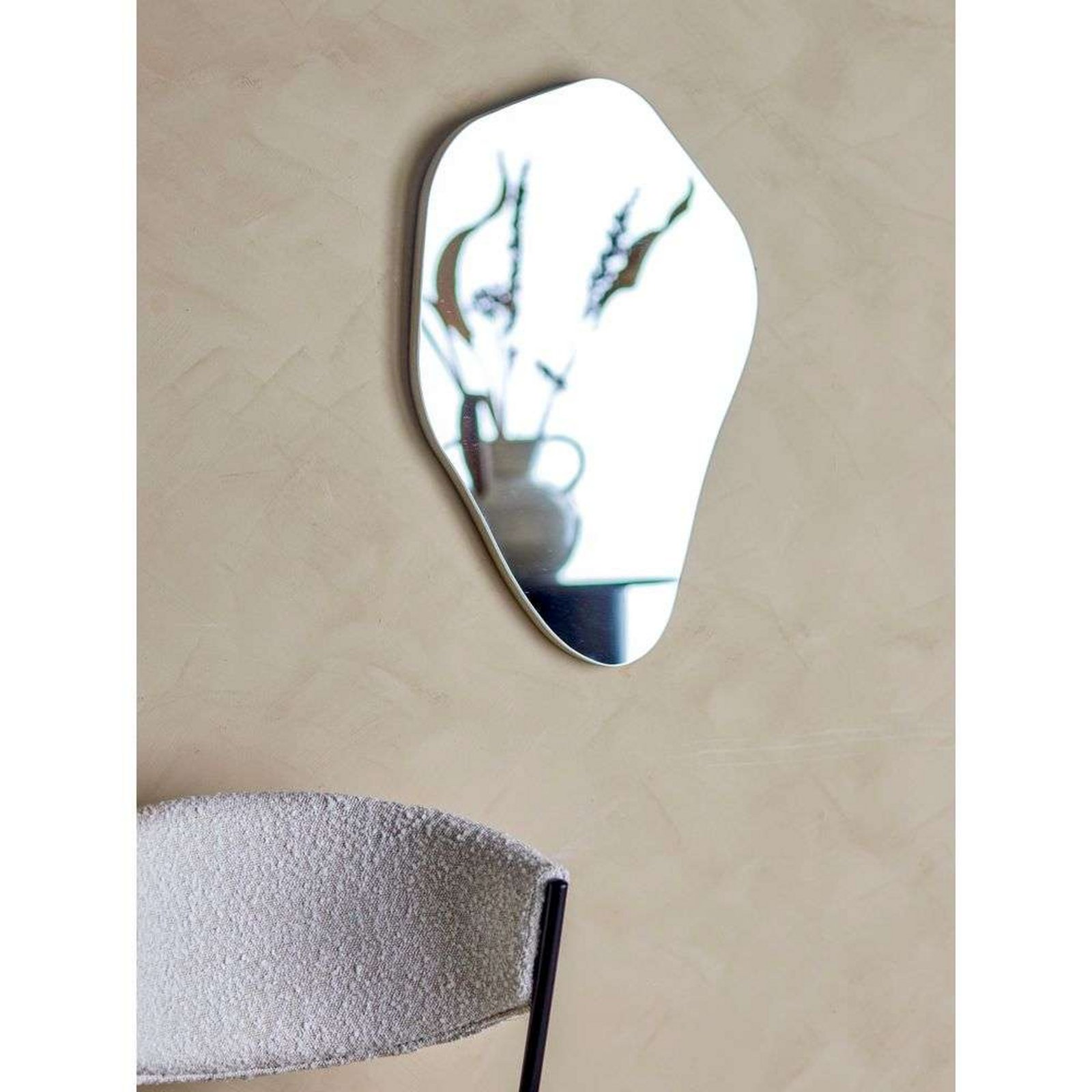 Aimie Wall Mirror Silver - Bloomingville