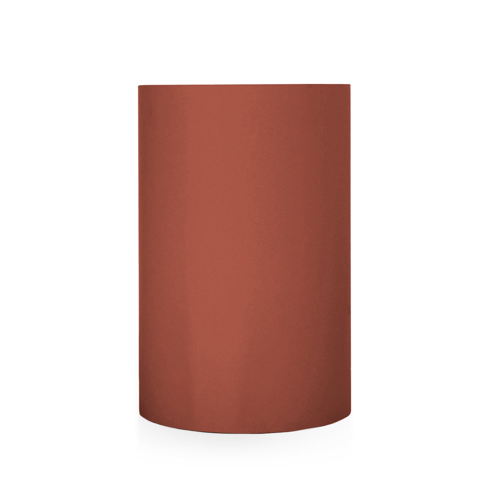Wastepaper basket, dark red, height 38 cm, Ø 25 cm - Kartell