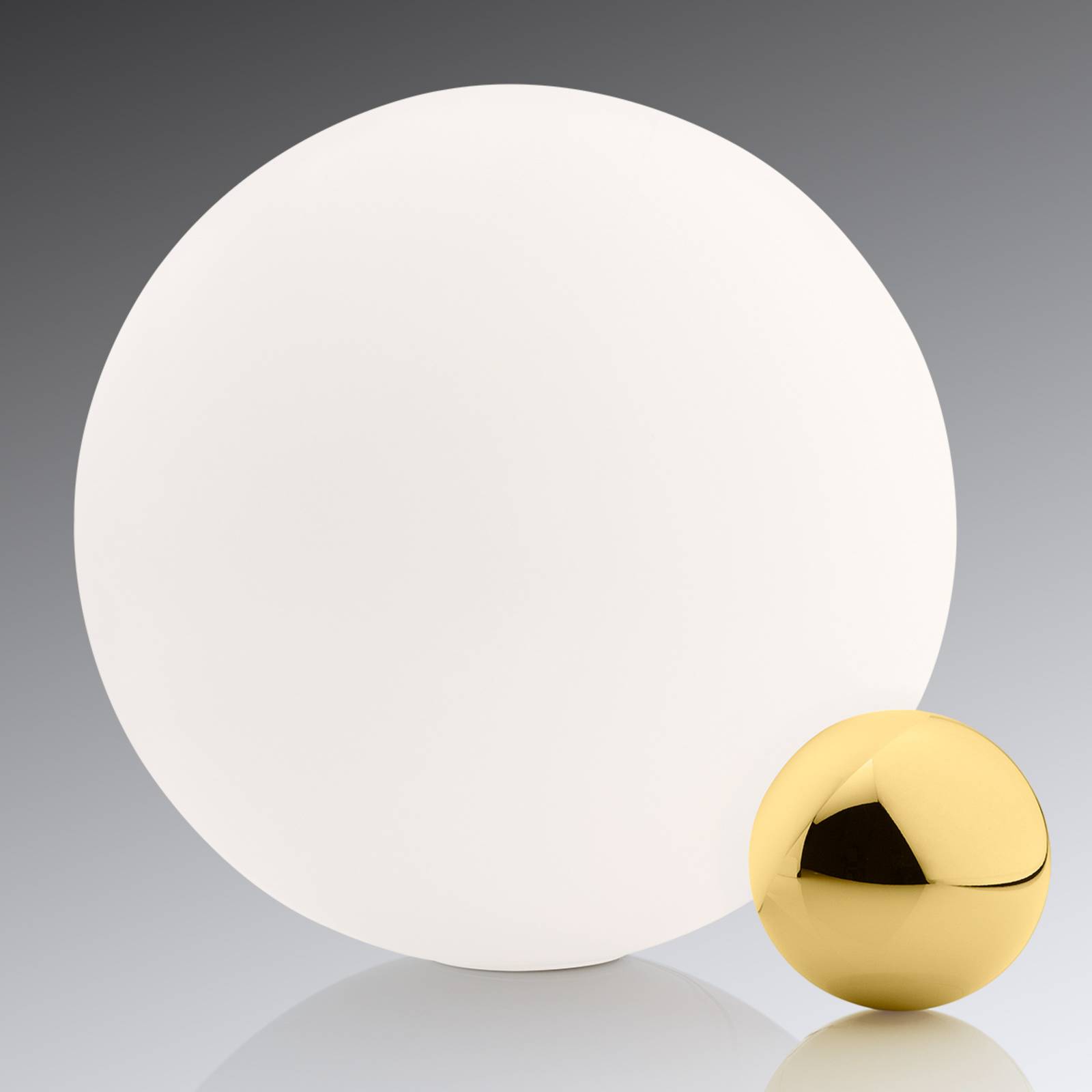 FLOS Copycat - lampa stołowa LED, złota