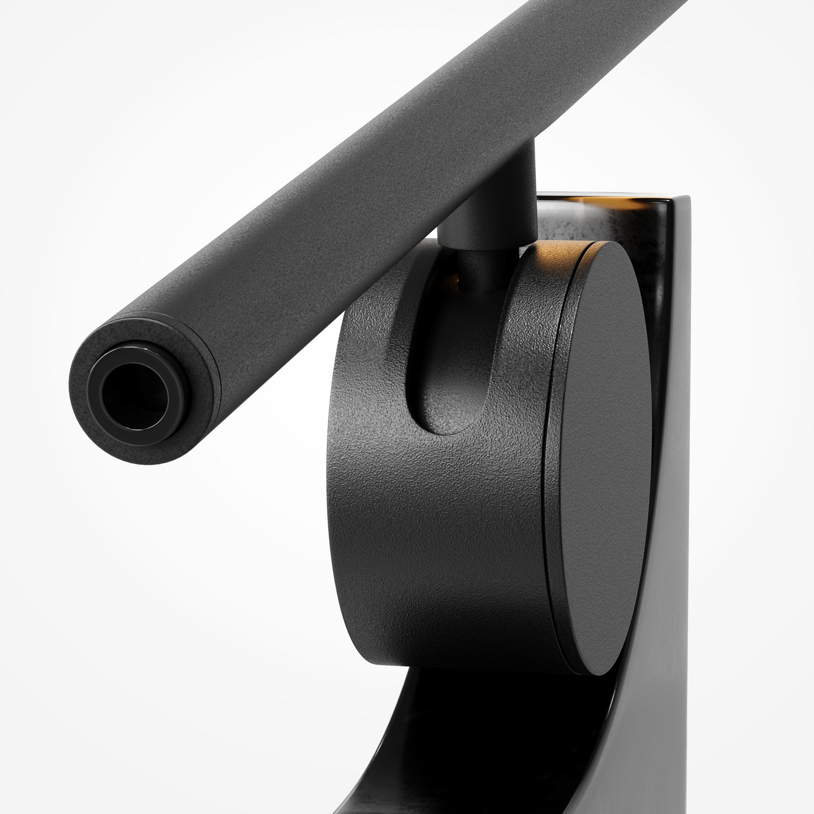 LED stalo lempa „MONUMENTO“, juoda, 42 cm, marmuras/metalas LED stalo lempa „MONUMENTO“, juoda, 42 cm, marmuras/metalas