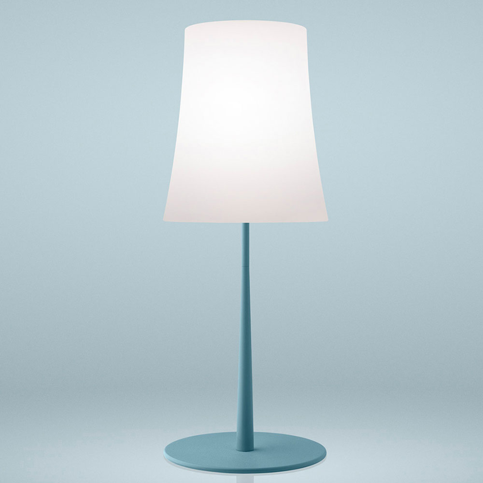 Birdie Easy Grande Candeeiro de Mesa Light Blue - Foscarini