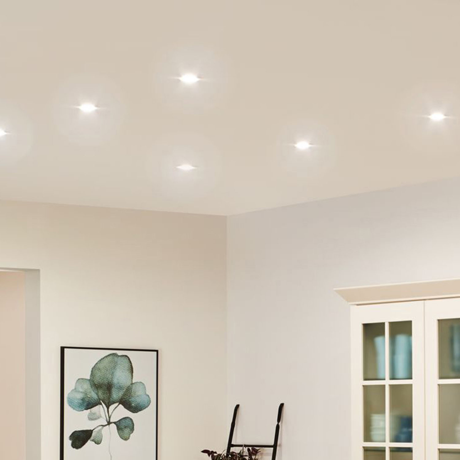 Nova Coin upotettava LED-kohdevalaisin, 3 kpl, kääntyvä, rauta – Paulmann Nova Coin upotettava LED-kohdevalaisin, 3 kpl, kääntyvä, rauta – Paulmann