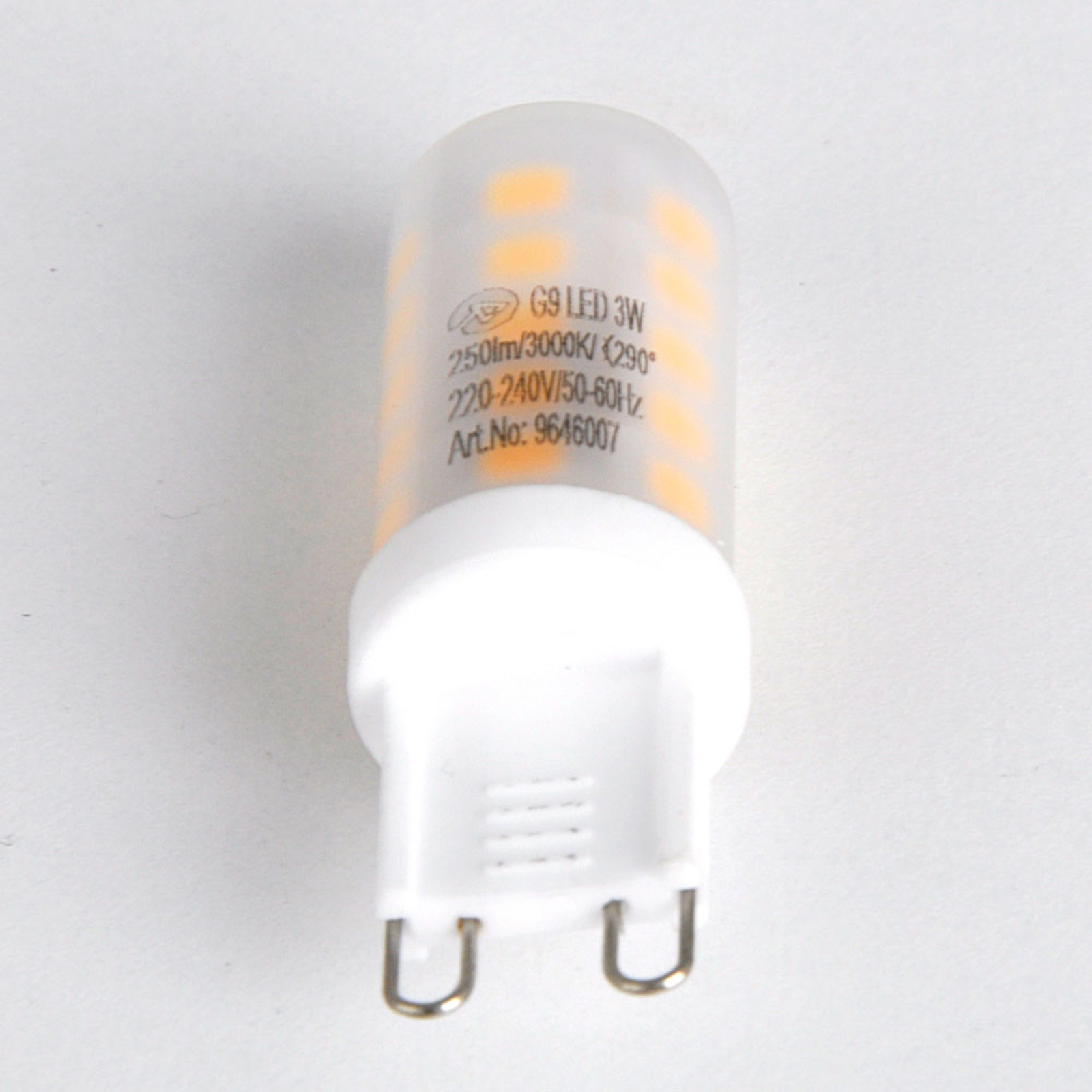 Bulb LED 3W (250lm) 3000K Dimmable G9 - Lindby