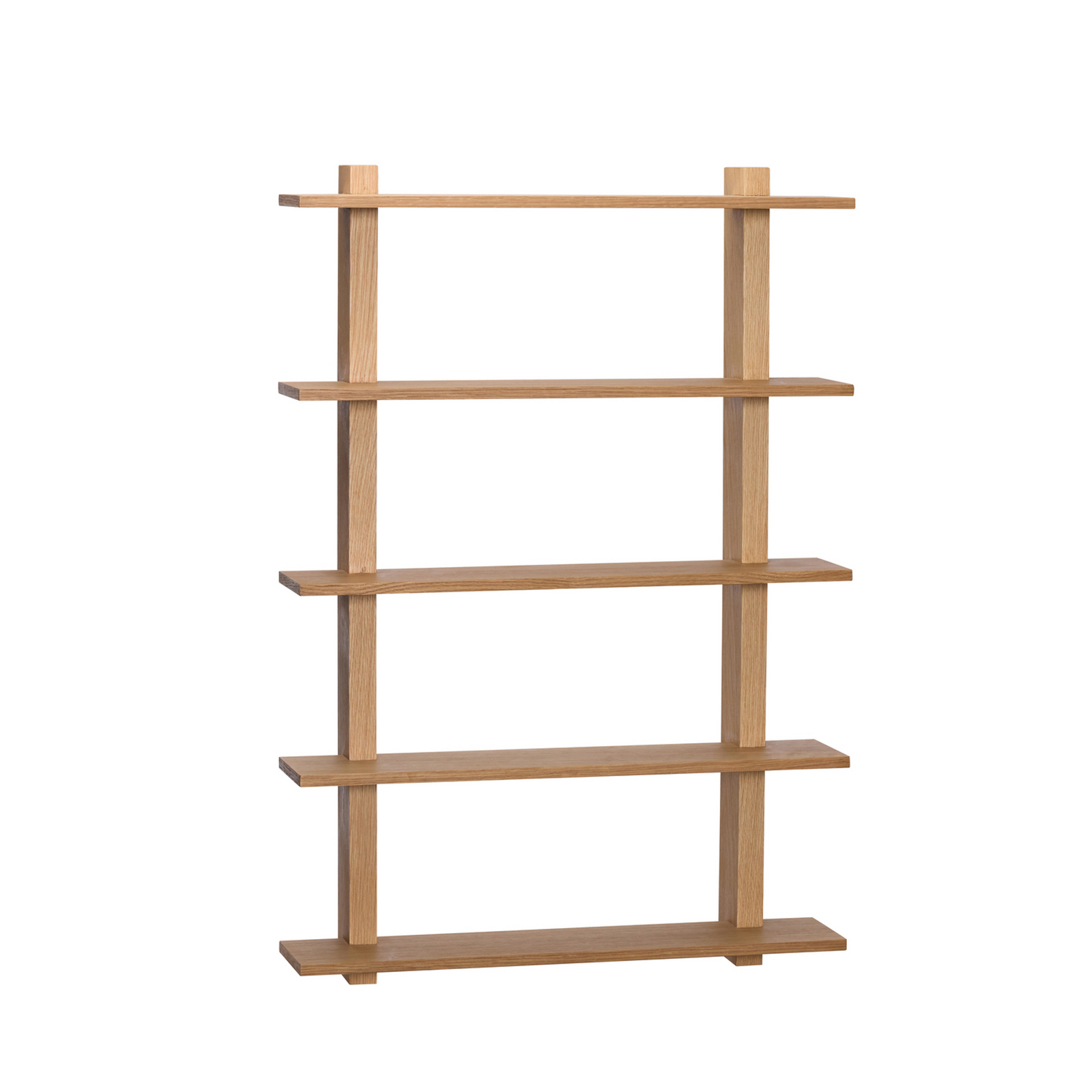 Simple Wandregal, holz hell, Höhe 87 cm, Eiche - HÜBSCH Simple Wandregal, holz hell, Höhe 87 cm, Eiche - HÜBSCH
