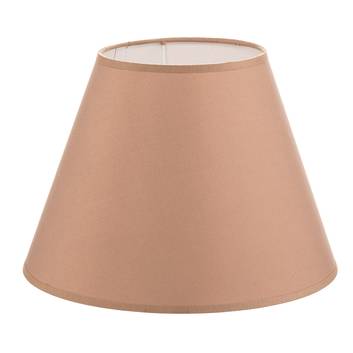 Sofia lampeskærm, højde 21 cm, cappuccino/hvid