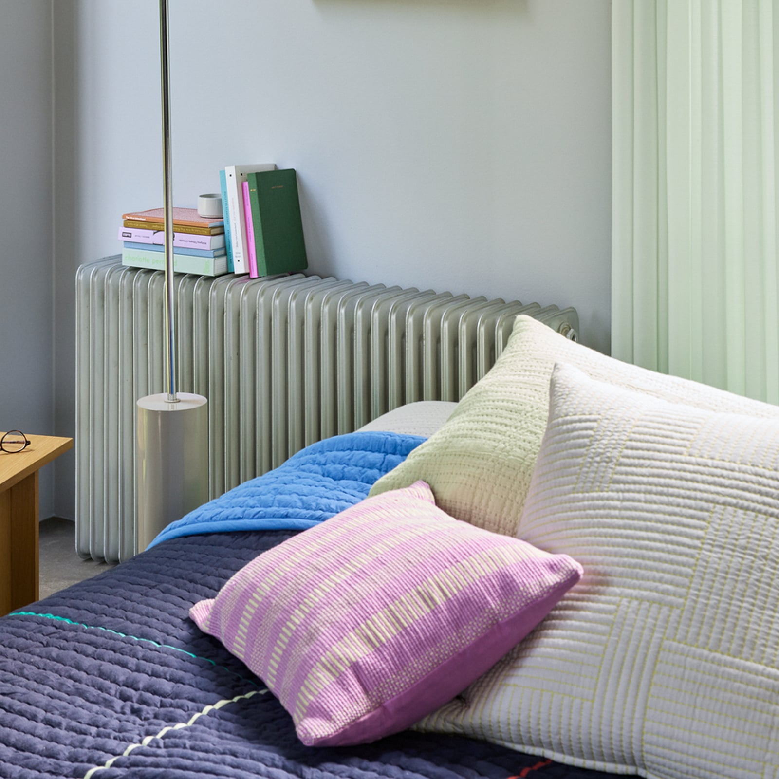 Cuscino Morph rosa, larghezza 40 cm - Hübsch