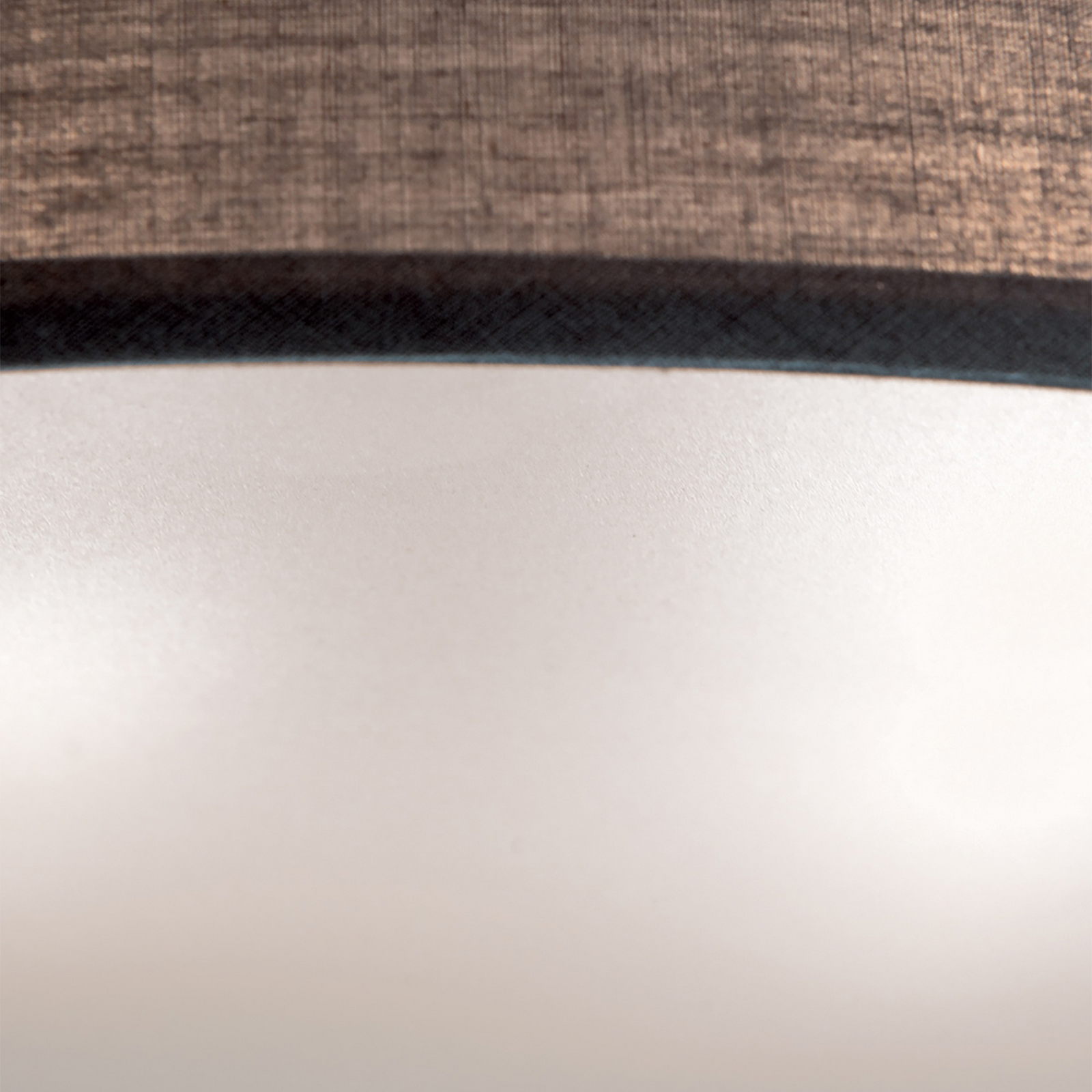 Plafonnier En Tissu Noir Et Or - Diamètre 30 Cm, Douille E27 Max 60W, Design Industriel Rétro