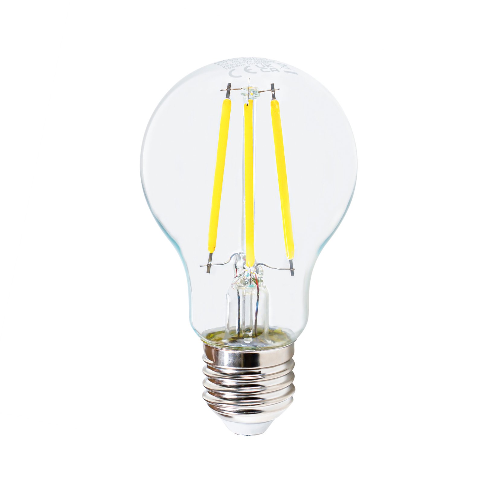 LED filament lamp E27 5W 2.700 K, 1060 lumen, helder