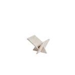 Mountain Magazine Holder Small Grey Travertine - Woud