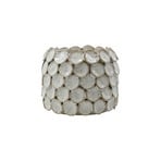 Vaso HDDot, bianco, altezza 10 cm, ceramica - House Doctor