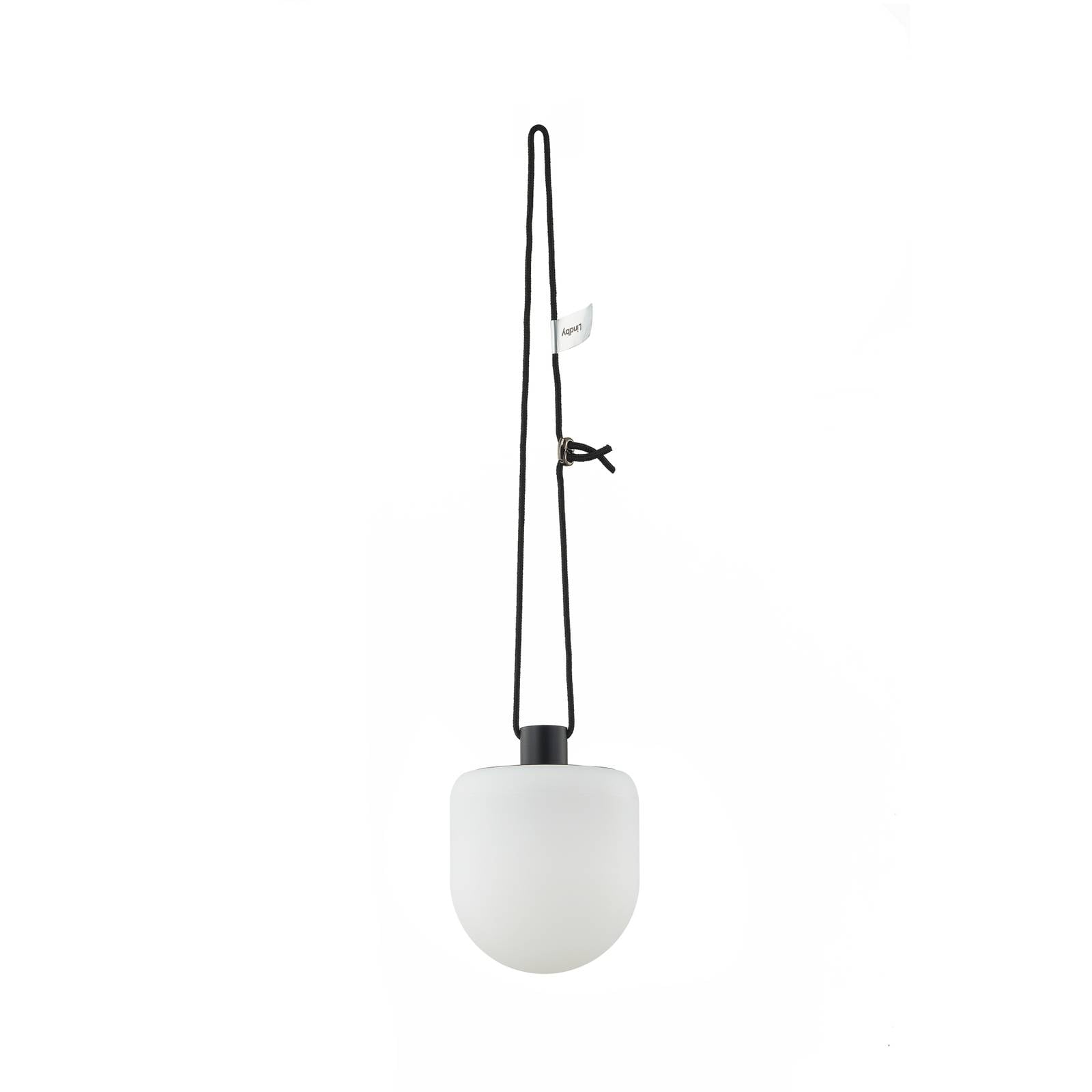 Lindby LED-Außenhängeleuchte Eleia, 2.700 K, 16 cm, Akku
