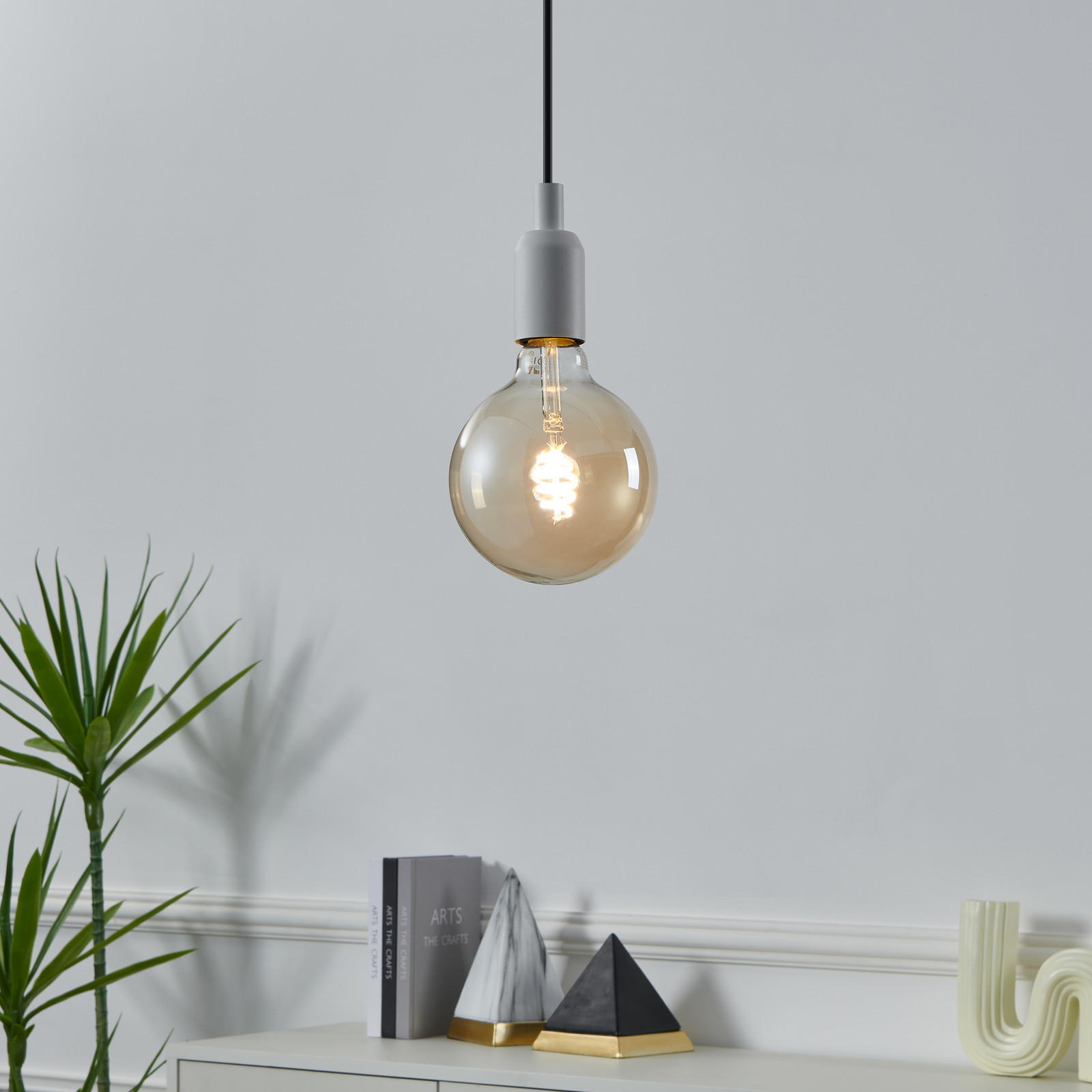 EGLO connect-z E27 G125 glob LED 55W 400lm CCT - arămiu