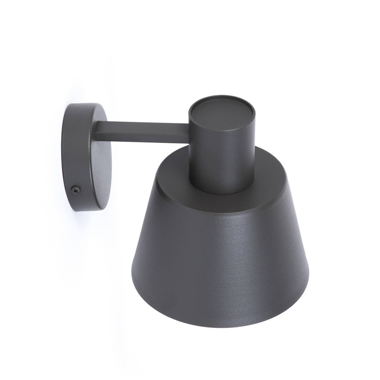 Wandleuchte Dunka, olivgrün, 1-flammig, Stahl, Höhe 17 cm günstig online kaufen