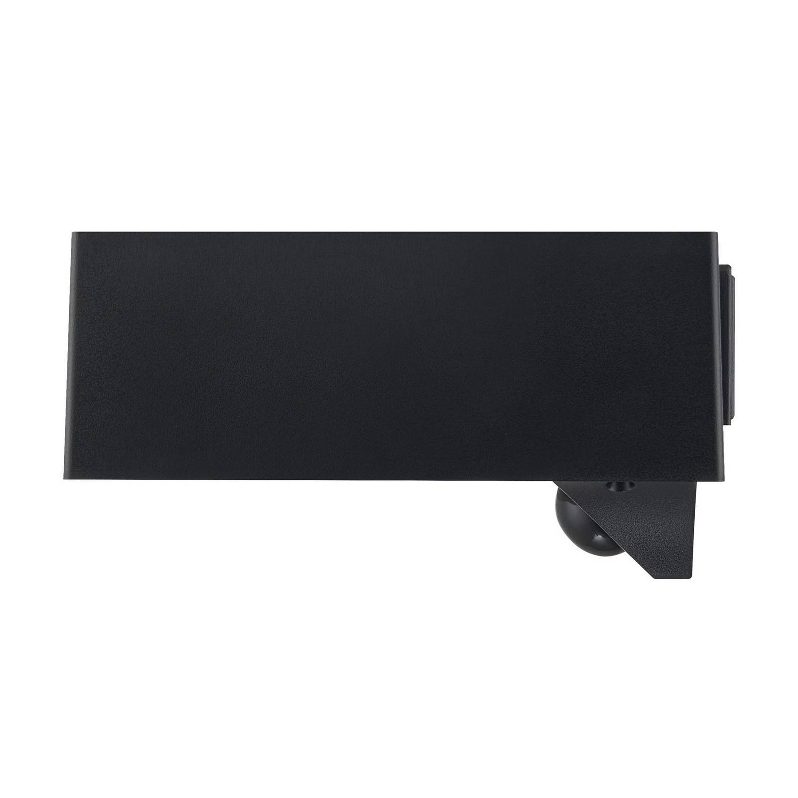 Kinkiet zewnętrzny LED Monay Square, czarny, IP44