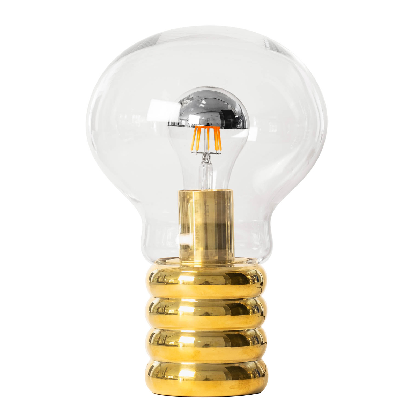 Ingo Maurer Bulb Brass LED namizna svetilka, medenina