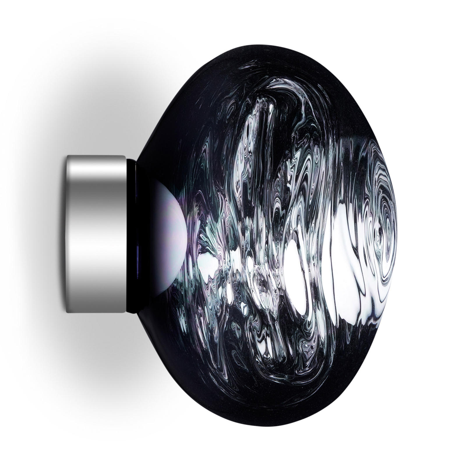 Tom Dixon Melt Surface LED-Wandlampe rauch Ø30cm