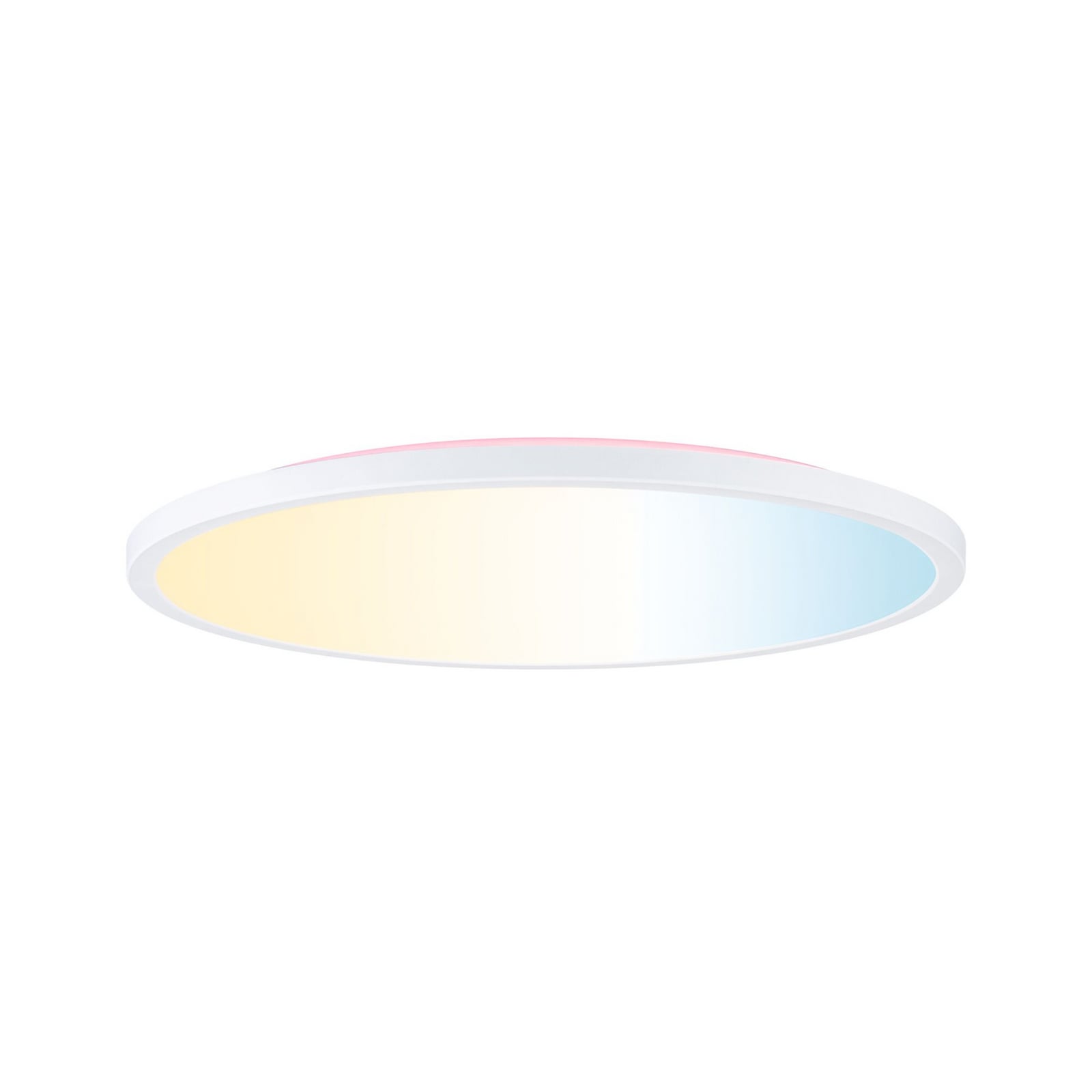 Paulmann LED-panel Atria Shine, Ø40 cm, RGBW, hvid, IP20, dæmpbar