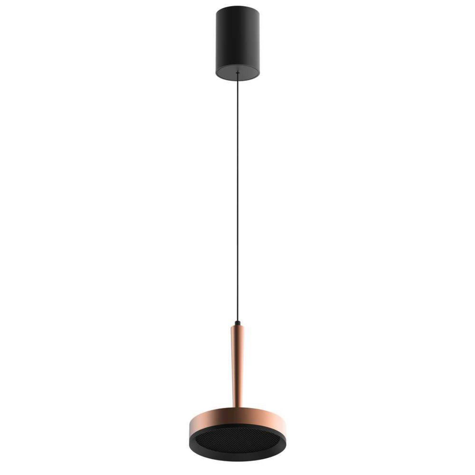 LOOM DESIGN LED-Pendelleuchte Nyx P1, bronze, Aluminium günstig online kaufen